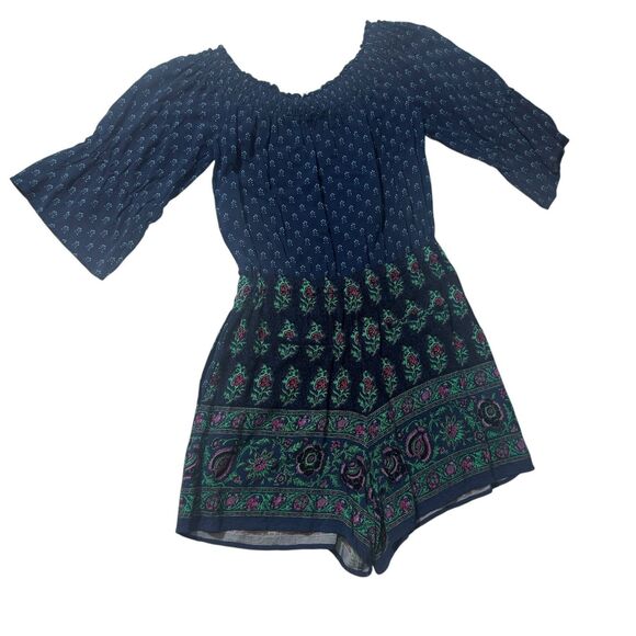 Anthropologie Ett:Twa Kaleo Romper Size Small Boho Shorts  Excellent Condition - Picture 12 of 16